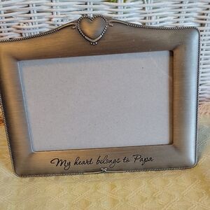 Brushed Silver Frame